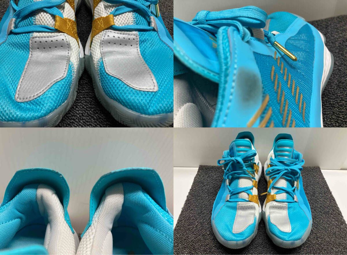 adidasアディダス デイム 6 スニーカーサイズ26cm / スカイブルー