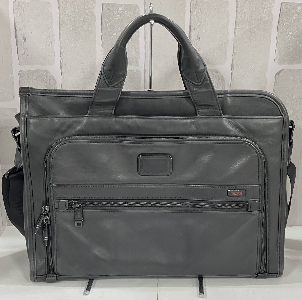 TUMI ブリーフケース ブラック トゥミ ALPHA 2 レザー WAYバッグ