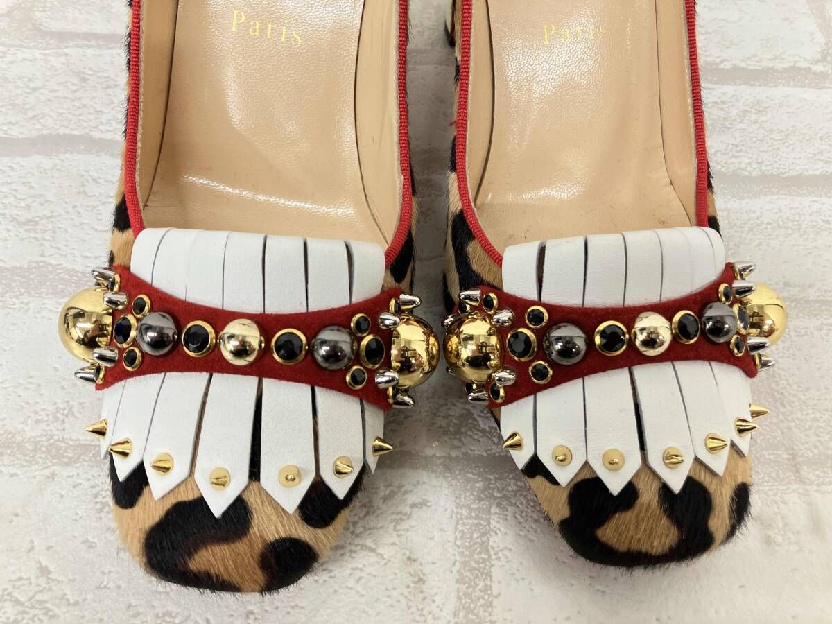 パンプスレオパード