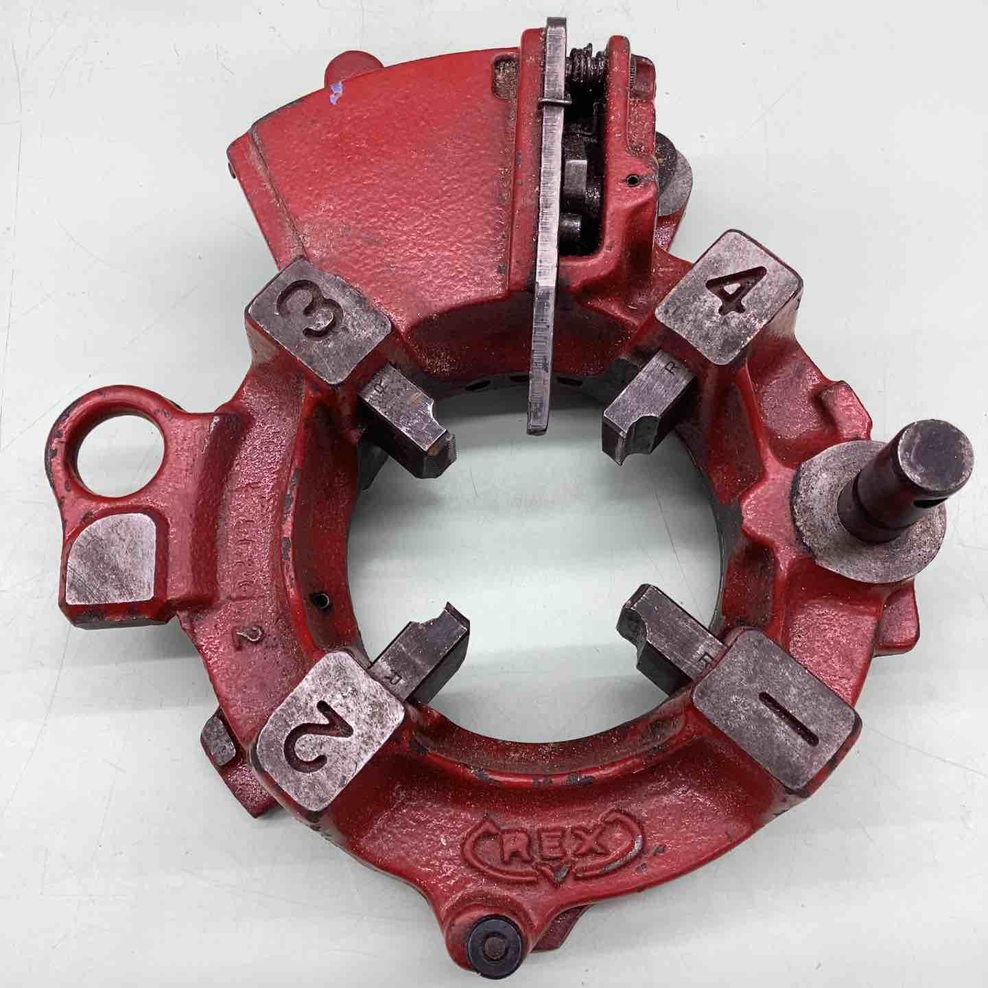 REX 自動切り上げダイヘッド 3 2 1 水道管 ガス管 電線管 配管作業 ねじ加工