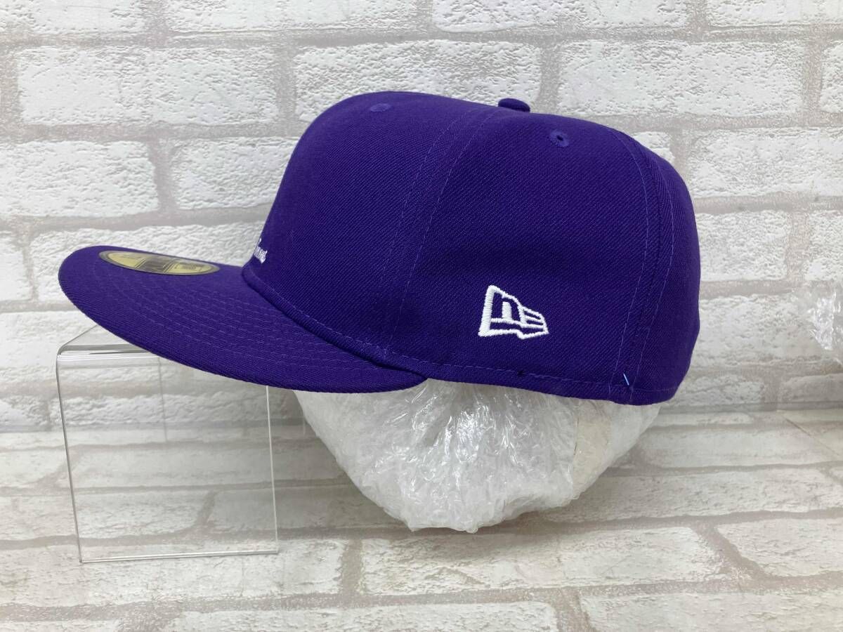 Supreme × ERA World Famous Box Logo シュプリーム ニューエラ ワールド フェイマス ボックス ロゴ キャップ メンズ パープル