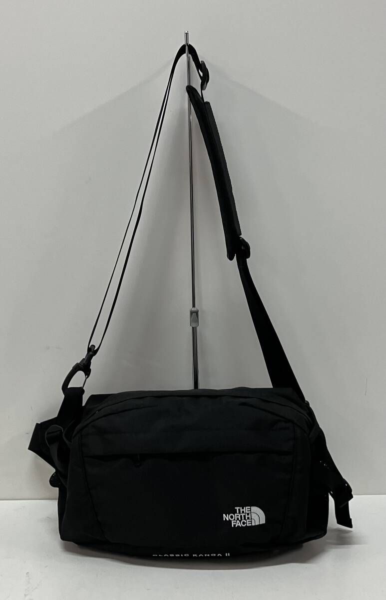 THE NORTH FACE ザ ノースフェイス ウエストバッグ 2 WAY クラッシックカンガ2 ブラック ポリウレタン ベトナム製