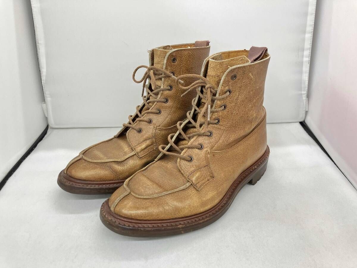TRICKER S トリッカーズ ショートブーツ Commando STYLE 839218 ブラウン