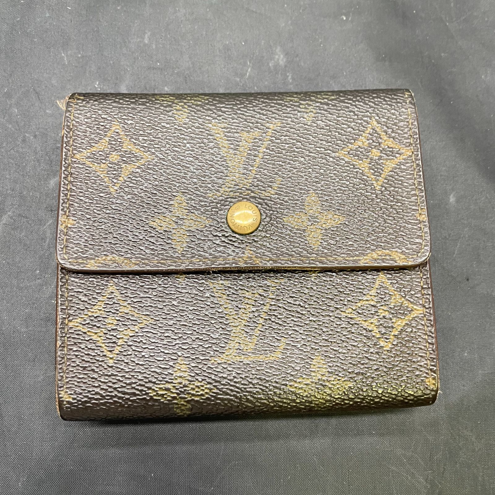 ルイヴィトン モノグラム 三つ折り財布 Wホック B25111600 - メルカリ