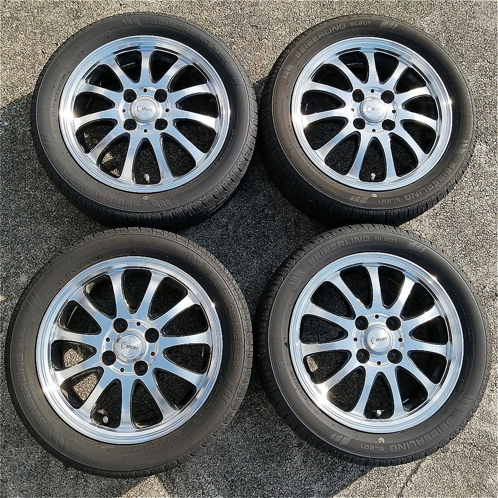 社外アルミ 14 x 4 5 J 14インチ 夏タイヤ165 55 R SL 201 製