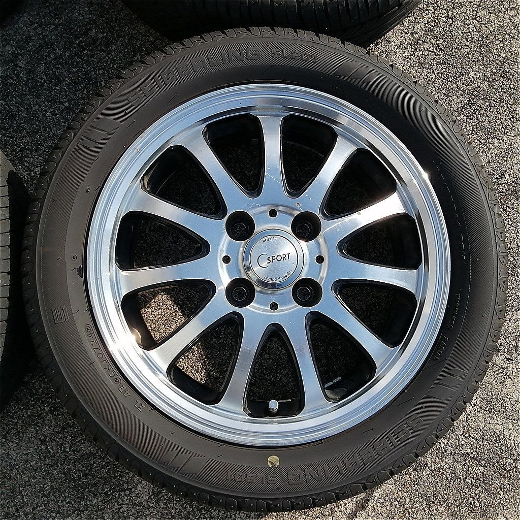 社外アルミ 14x4.5J 14インチ 夏タイヤ165/55R14 SEIBERLING SL201