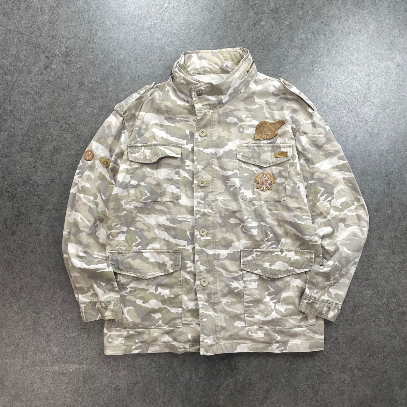 Akademiks Military Jacket アカデミクス ミリタリー フィールド 