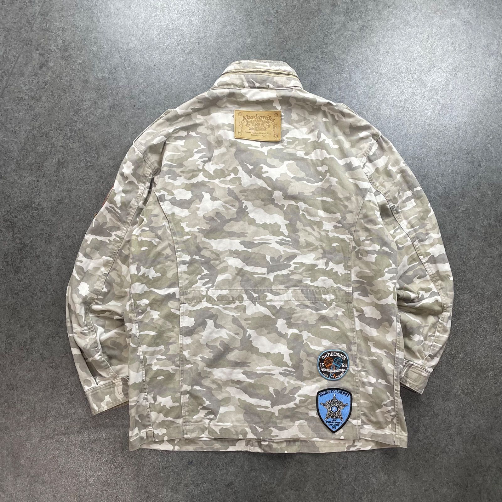 Akademiks Military Jacket アカデミクス ミリタリー フィールド 