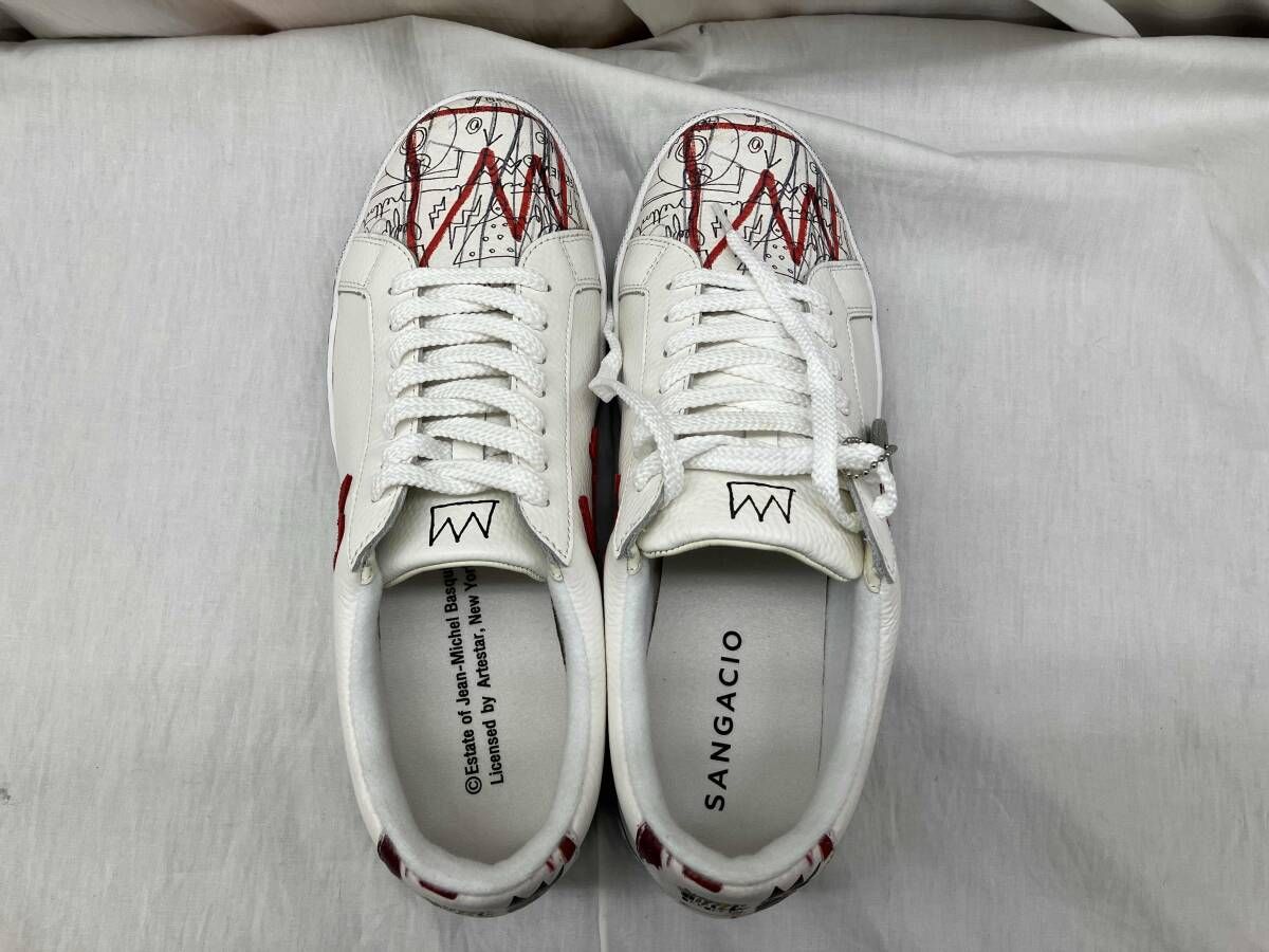 SANGACIO サンガッチョ にゅ スニーカー ホワイト - メルカリ