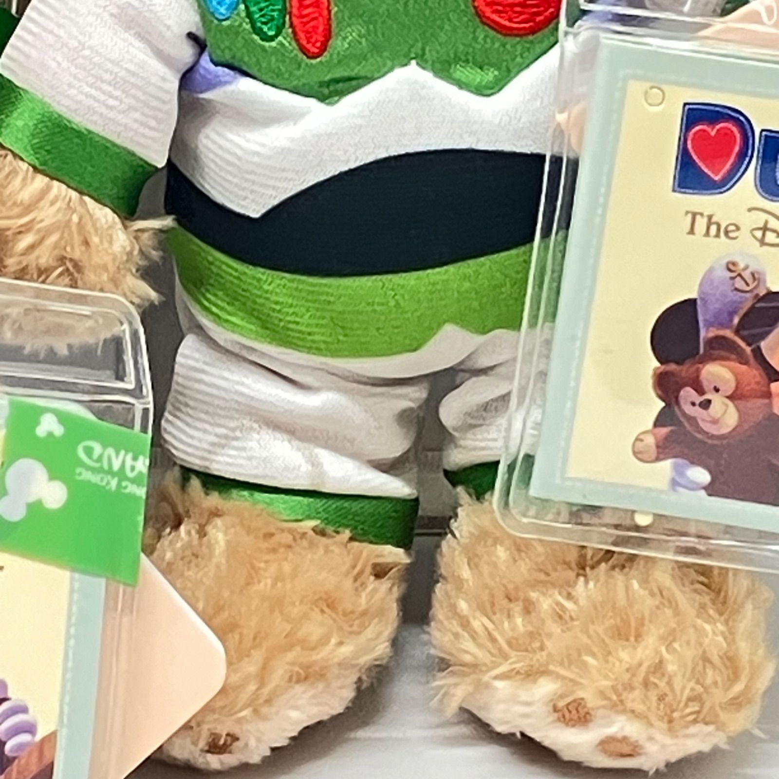 新品・タグ付き】香港ディズニー限定 タグ付き ダッフィートイ