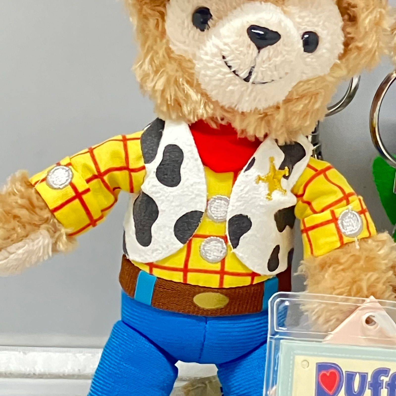 新品・タグ付き】香港ディズニー限定 タグ付き ダッフィートイ