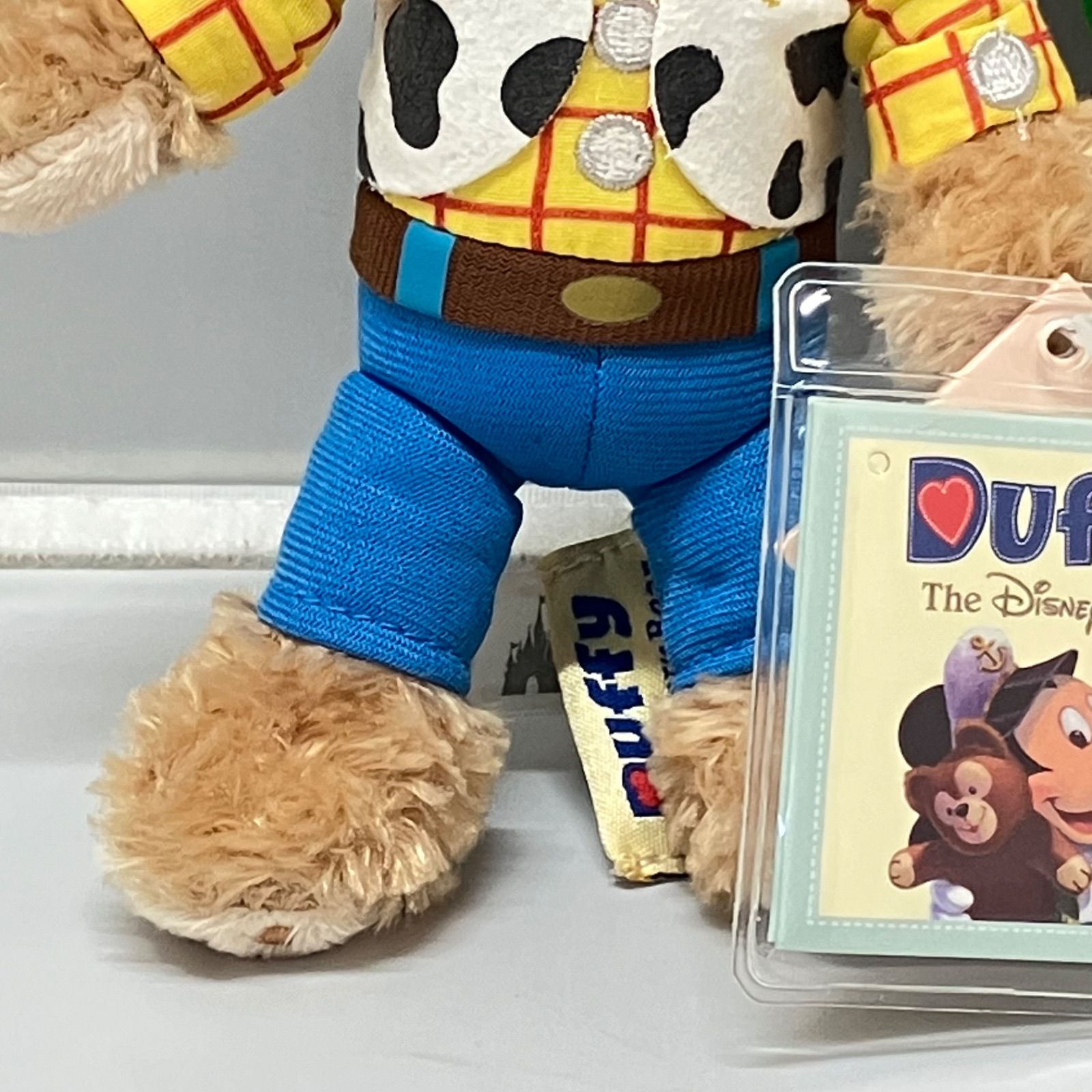 新品・タグ付き】香港ディズニー限定 タグ付き ダッフィートイ