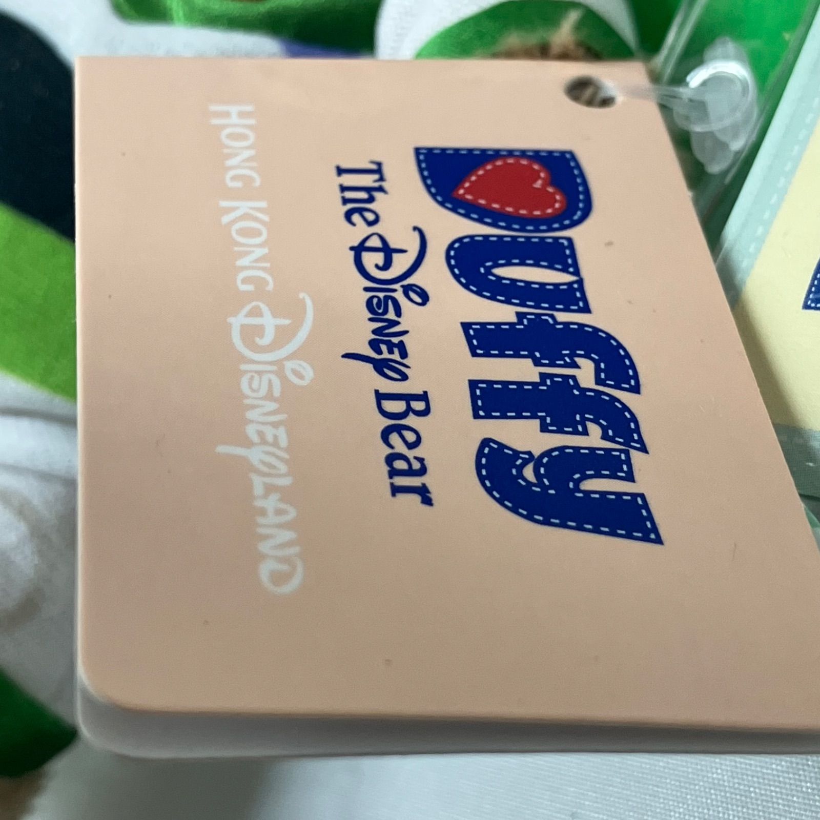 新品・タグ付き】香港ディズニー限定 タグ付き ダッフィートイ