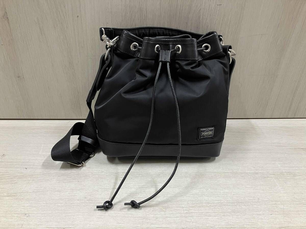 極美品】ポーター ショルダーバッグ 斜め掛け フラッシュ ナイロン