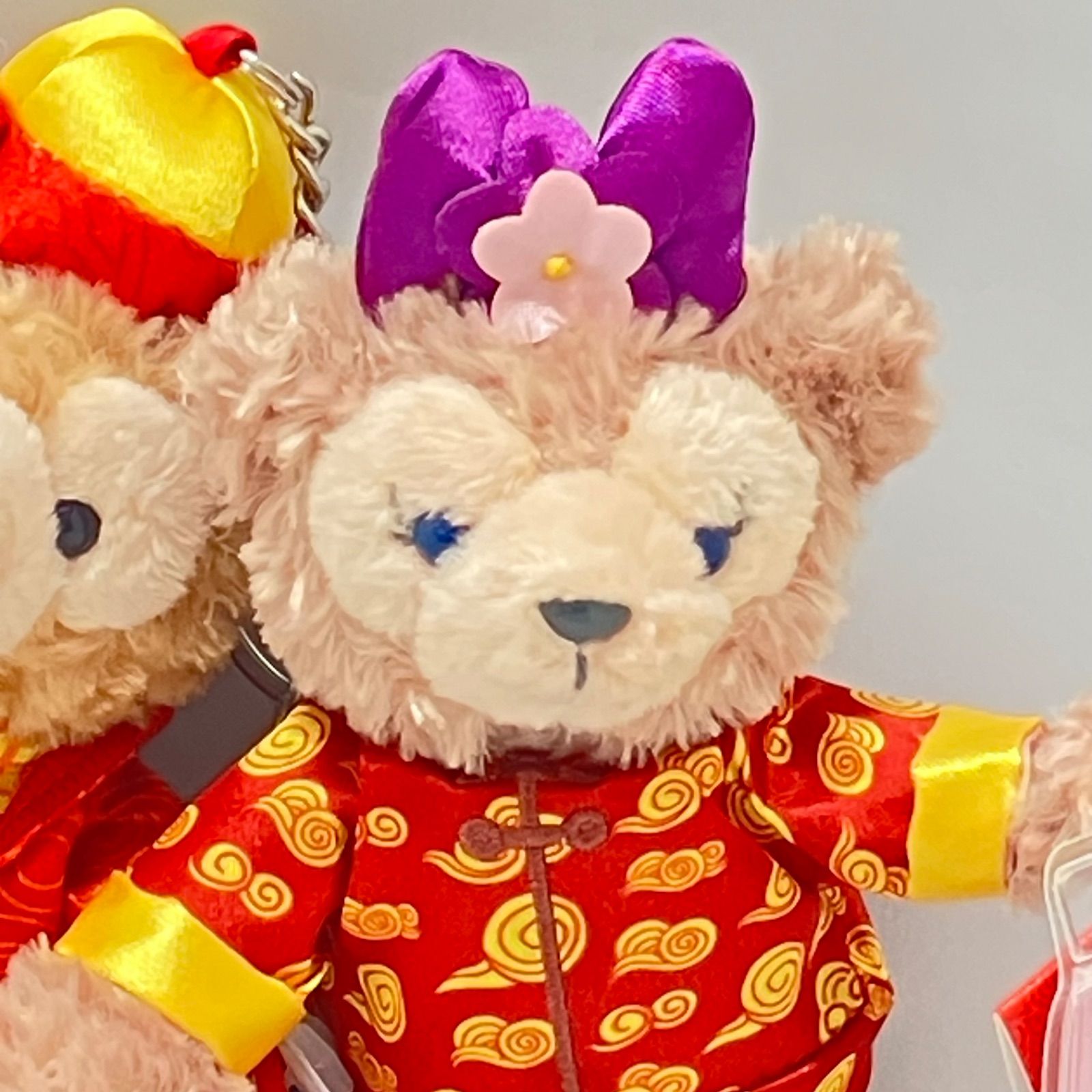 新品・タグ付き】ぬいぐるみ 香港ディズニーランド 春節ダッフィー 