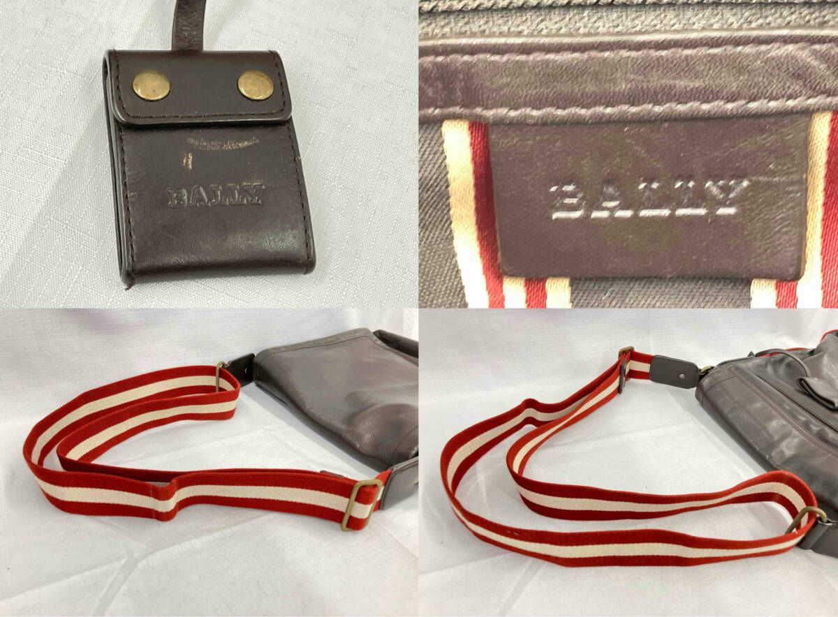 BALLYバリー|ショルダーバッグ|ブラウン