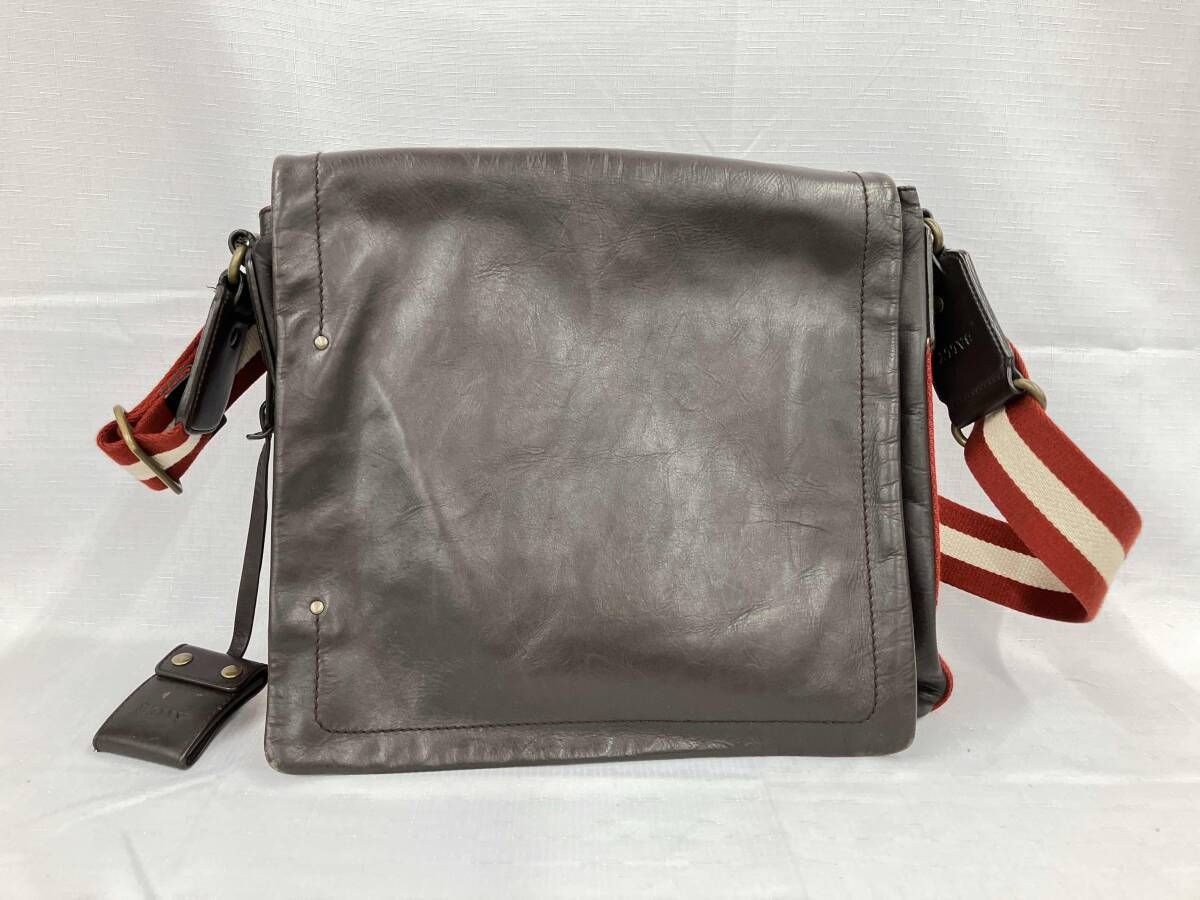 BALLYバリー ショルダーバッグ ブラウン