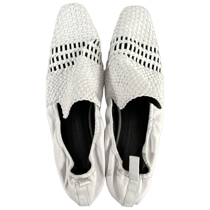 アンスクリア メッシュスリッポン レディース ホワイト 38 スリッポン 靴 レディース