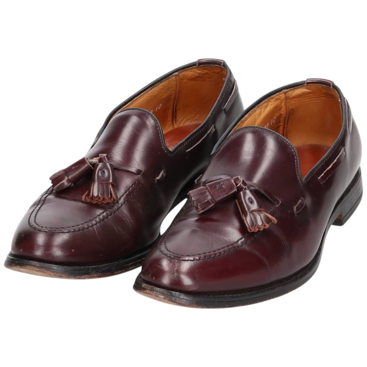 古着 アレンエドモンズ ALLEN EDMONDS GRAYSON タッセルローファー 10 B メンズ28.0 cm相当 saa 014574