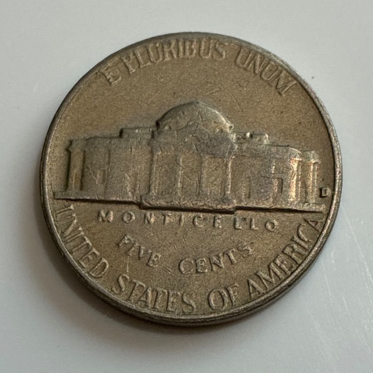 1965年 アメリカ合衆国 5セント Yahoo!オークション - アメリカ合衆国硬貨 5セント (ジェファーソン・