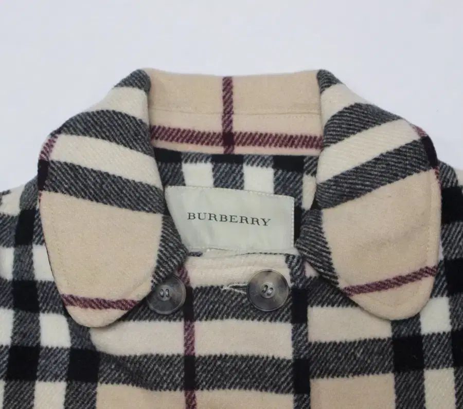 バーバリー 女子児童 6 Y ウール コート ジャケット とても良し