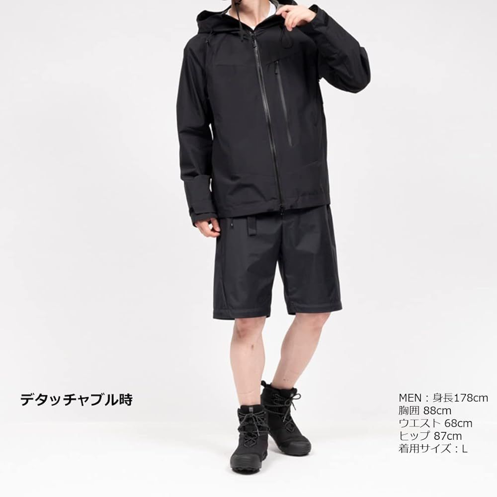  ダイワ DAIWA ウェア|スタンダードレイン レインマックスデタッチャブルレインスーツ DR-3023 ブラック 2 XL 臼 杵 調理器具