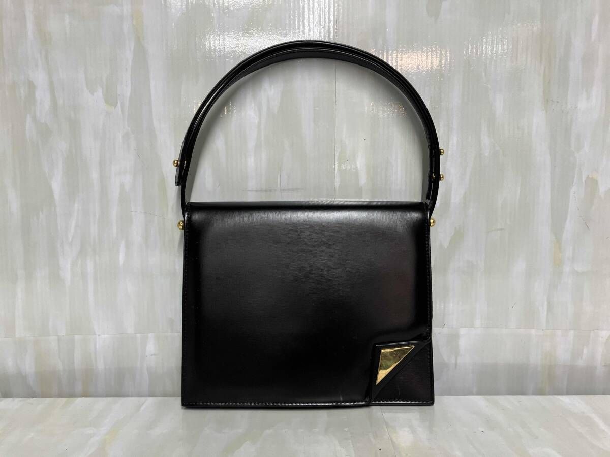 LAUNER LONDON ロウナーロンドン ハンドバッグ 内側スウェード