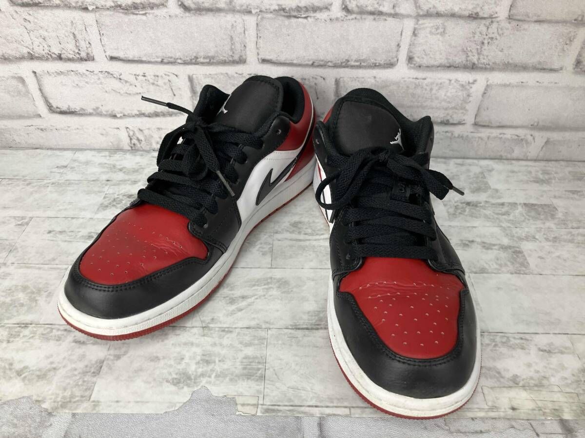 Jordan 0 Low Bred Air - Toe Men's Shoes 'Bred' US Retro LaceUp