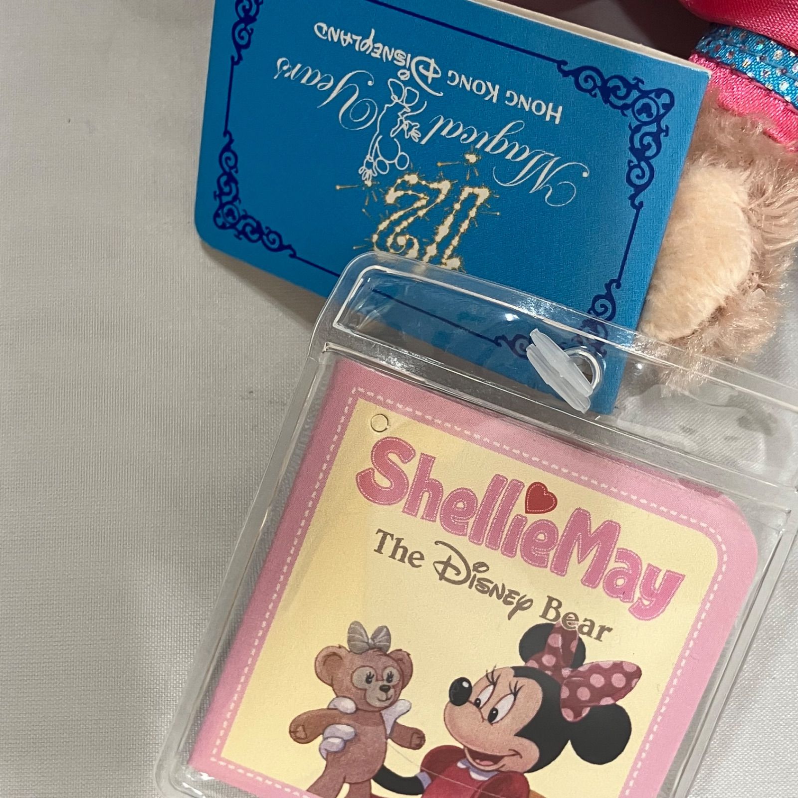 新品・タグ付き】香港ディズニー12周年ぬいぐるみチェーン ダッフィー