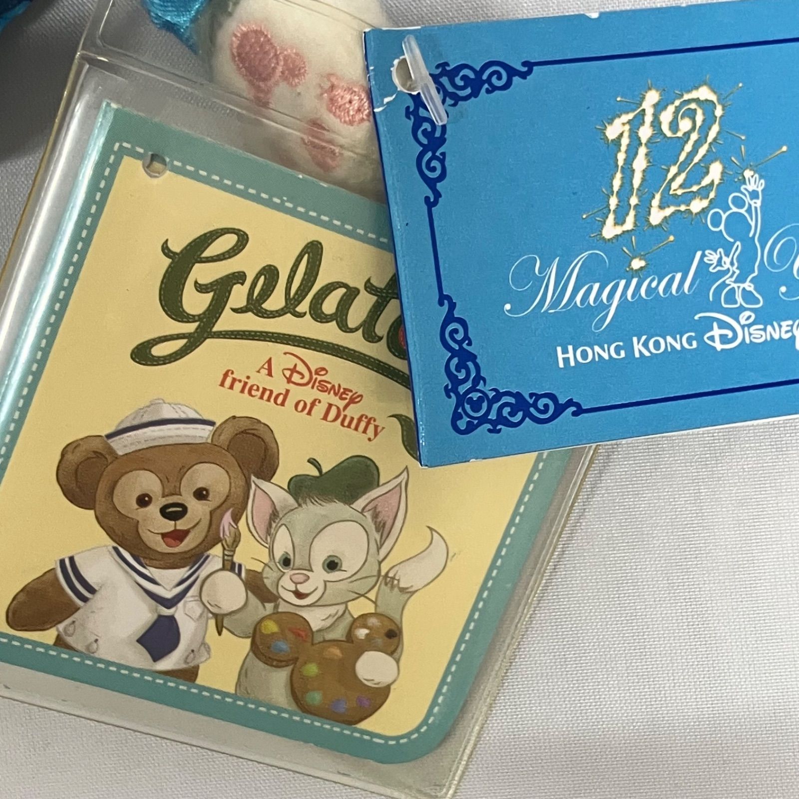 新品・タグ付き】香港ディズニー12周年ぬいぐるみチェーン ダッフィー
