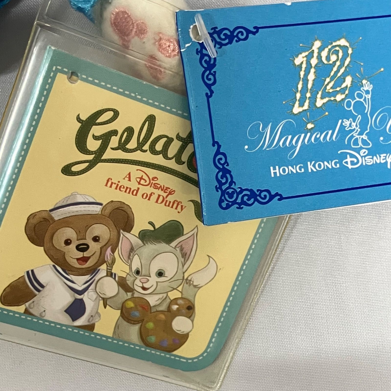 新品・タグ付き】香港ディズニー12周年ぬいぐるみチェーン ダッフィー