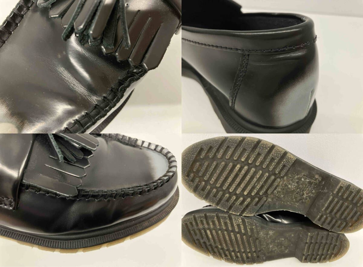  Dr Martens ドクターマーチン ブラック シルバー ローファー UK 7 その他 ブーツ 革靴