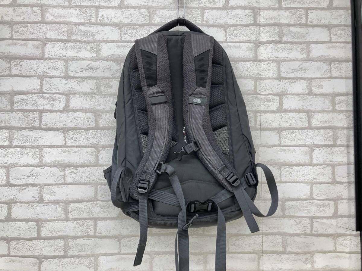 THE NORTH FACE SURGE ザノースフェイス メンズ グレー イエロー リュック デイパック アウトドア