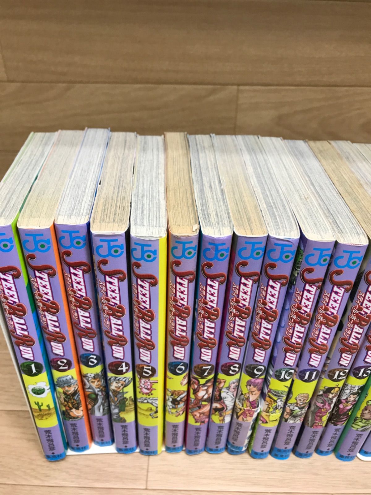 ☆① ジョジョリオン【未開封6冊】1～27巻＋STEEL BALL RUN 1～24巻＋