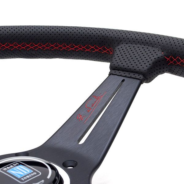 NARDI ナルディ ステアリング スポーツ タイプラリー 340mm レッドロゴ