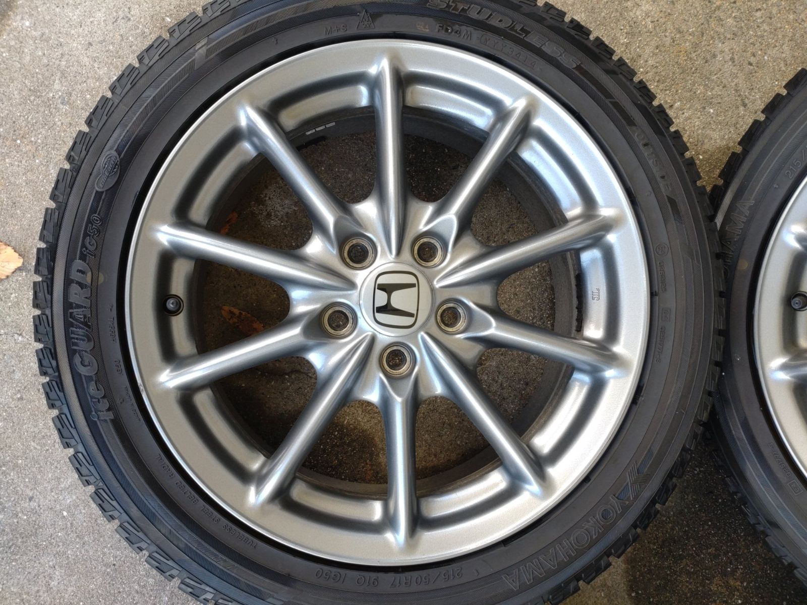 ホンダ オデッセイ RB 1系 アルミホイール 17インチ 7 J 55 PCD 114 3 5 H ＆ iCEGUARD iG 50 215 R 17 4本セット