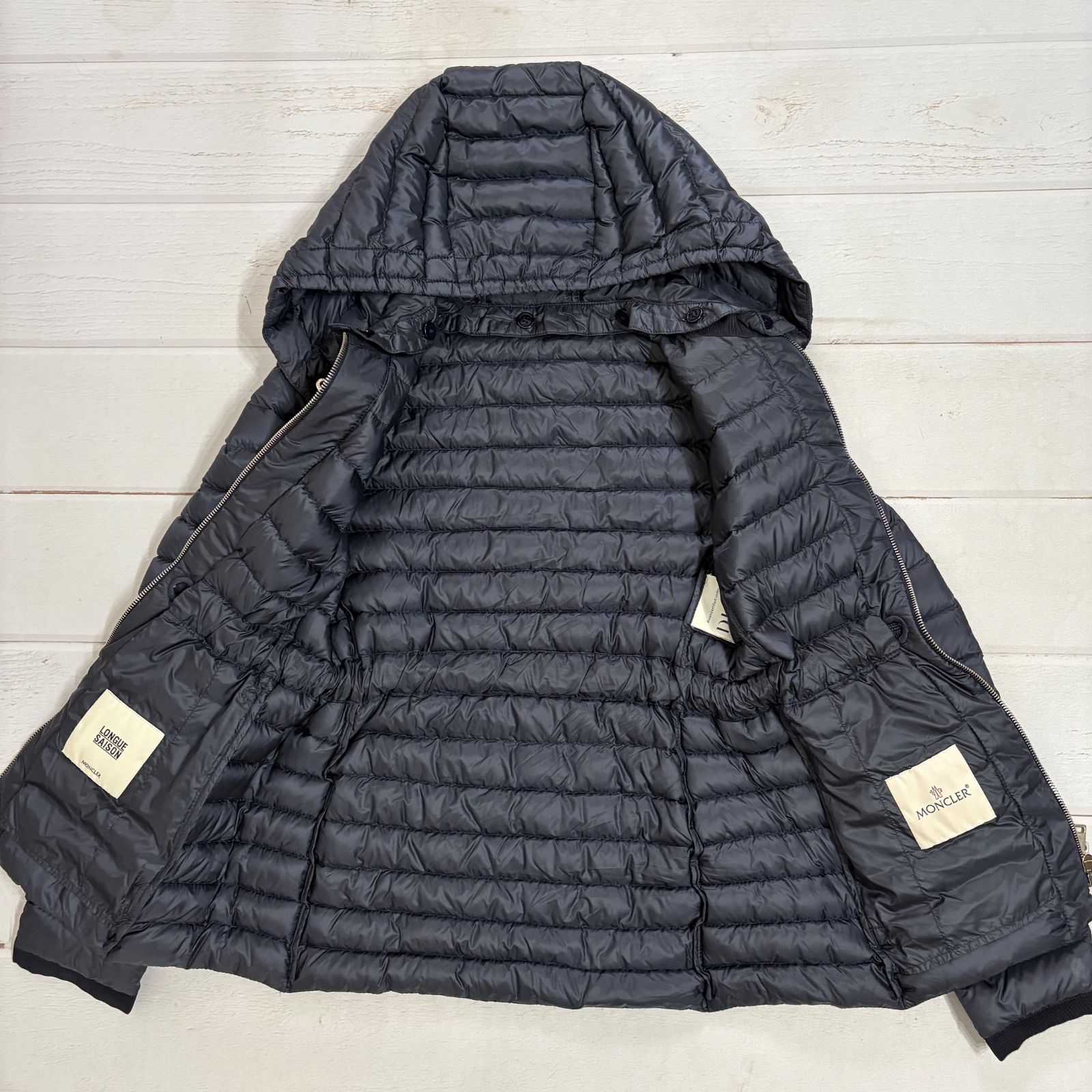 モンクレール Periclase フード ライトダウンジャケット レディース 黒 モンクレール Periclase フード ライトダウンジャケット レディース 黒