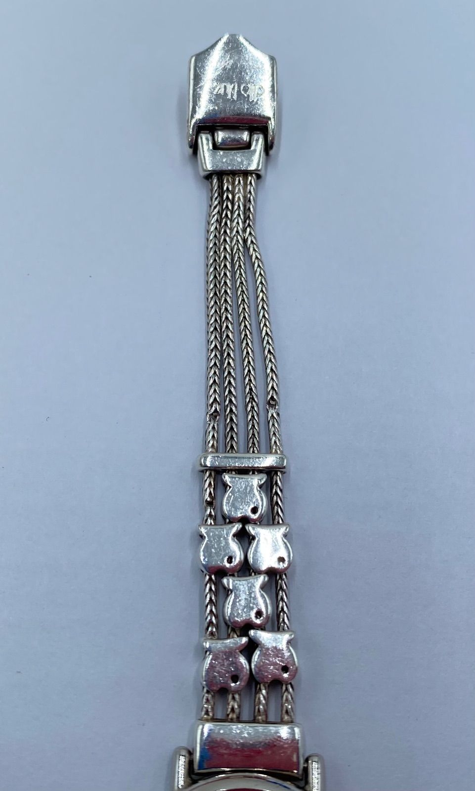 Clio Blue クリオブルー 魚 レディース 腕時計 シルバー925ブレス 刻印