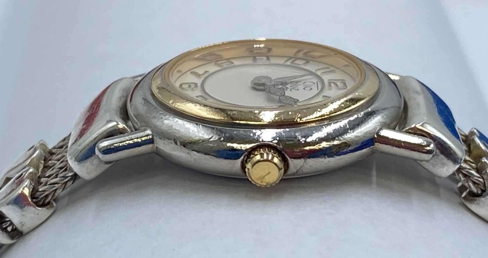 Clio Blue クリオブルー 魚 レディース 腕時計 シルバー925ブレス 刻印