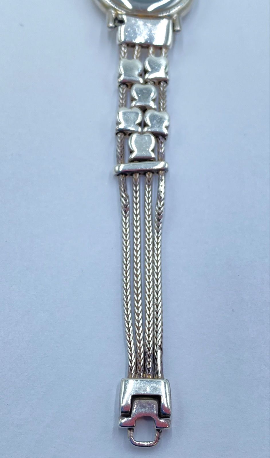 Clio Blue クリオブルー 魚 レディース 腕時計 シルバー925ブレス 刻印