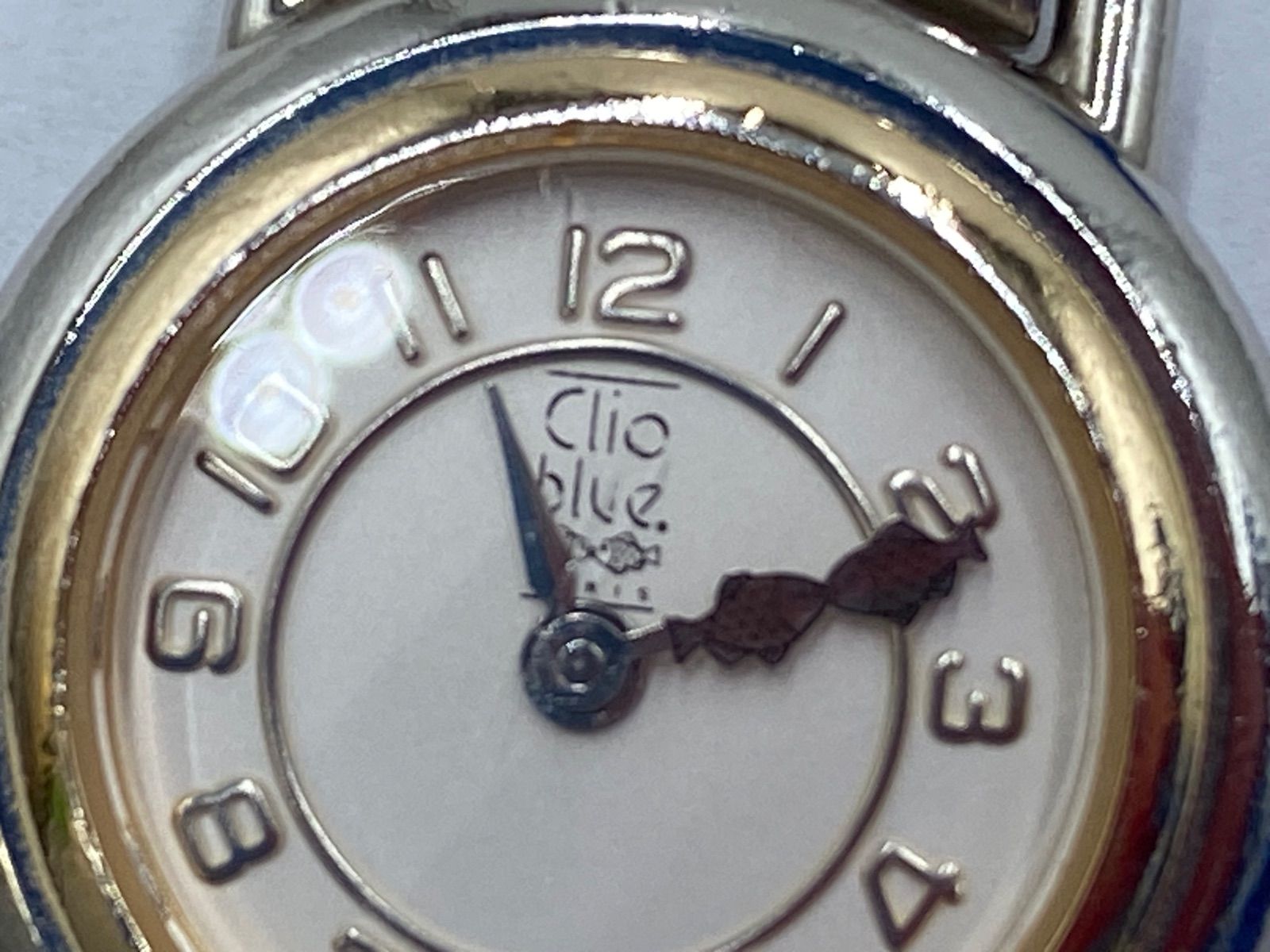 Clio Blue クリオブルー 魚 レディース 腕時計 シルバー925ブレス 刻印