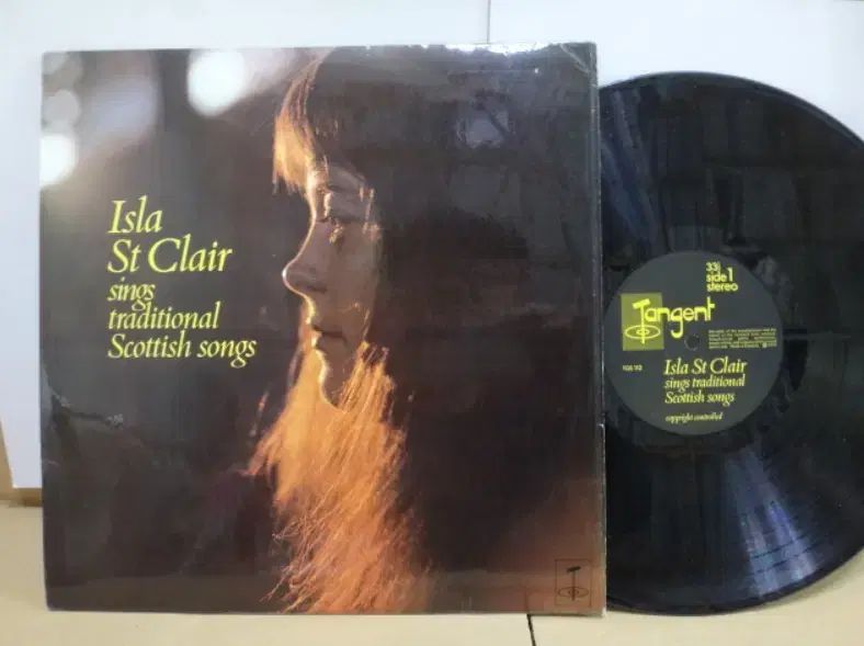 UK LP Isla St Clair ー 1972 年 早い Folk
