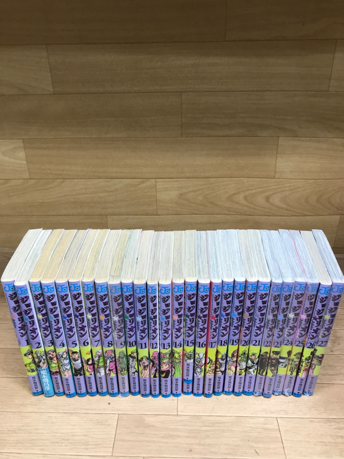 ☆① ジョジョリオン【未開封6冊】1～27巻＋STEEL BALL RUN 1～24巻＋