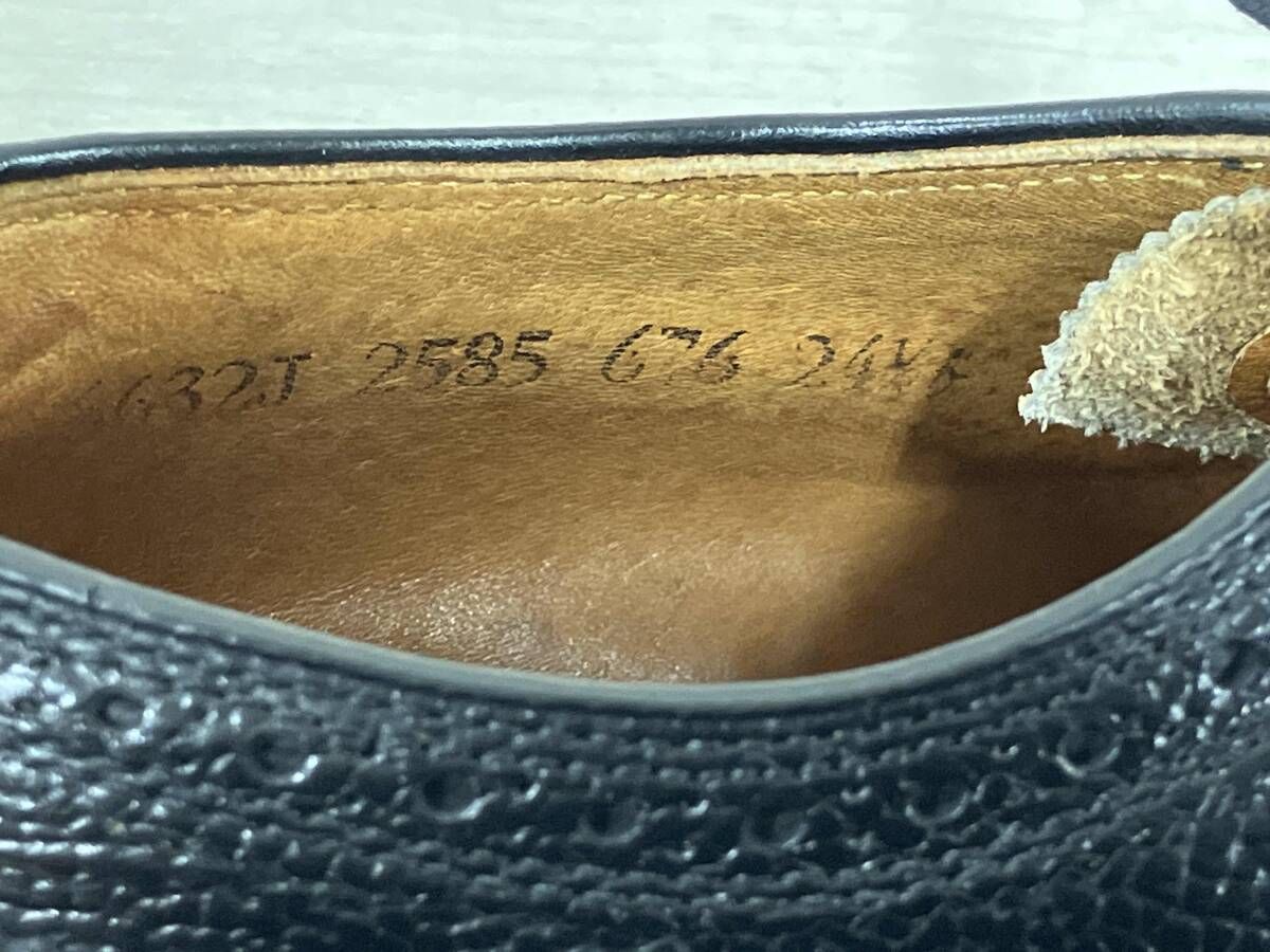 ウイングチップ ブラック