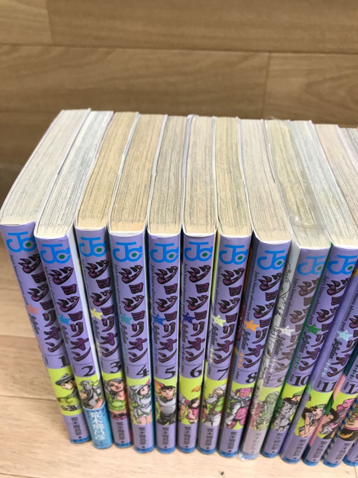 ☆① ジョジョリオン【未開封6冊】1～27巻＋STEEL BALL RUN 1～24巻＋
