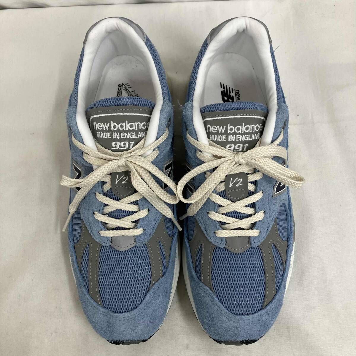 new balance/スニーカー/ライトブルー/U991BV2/26.5cm - メルカリ