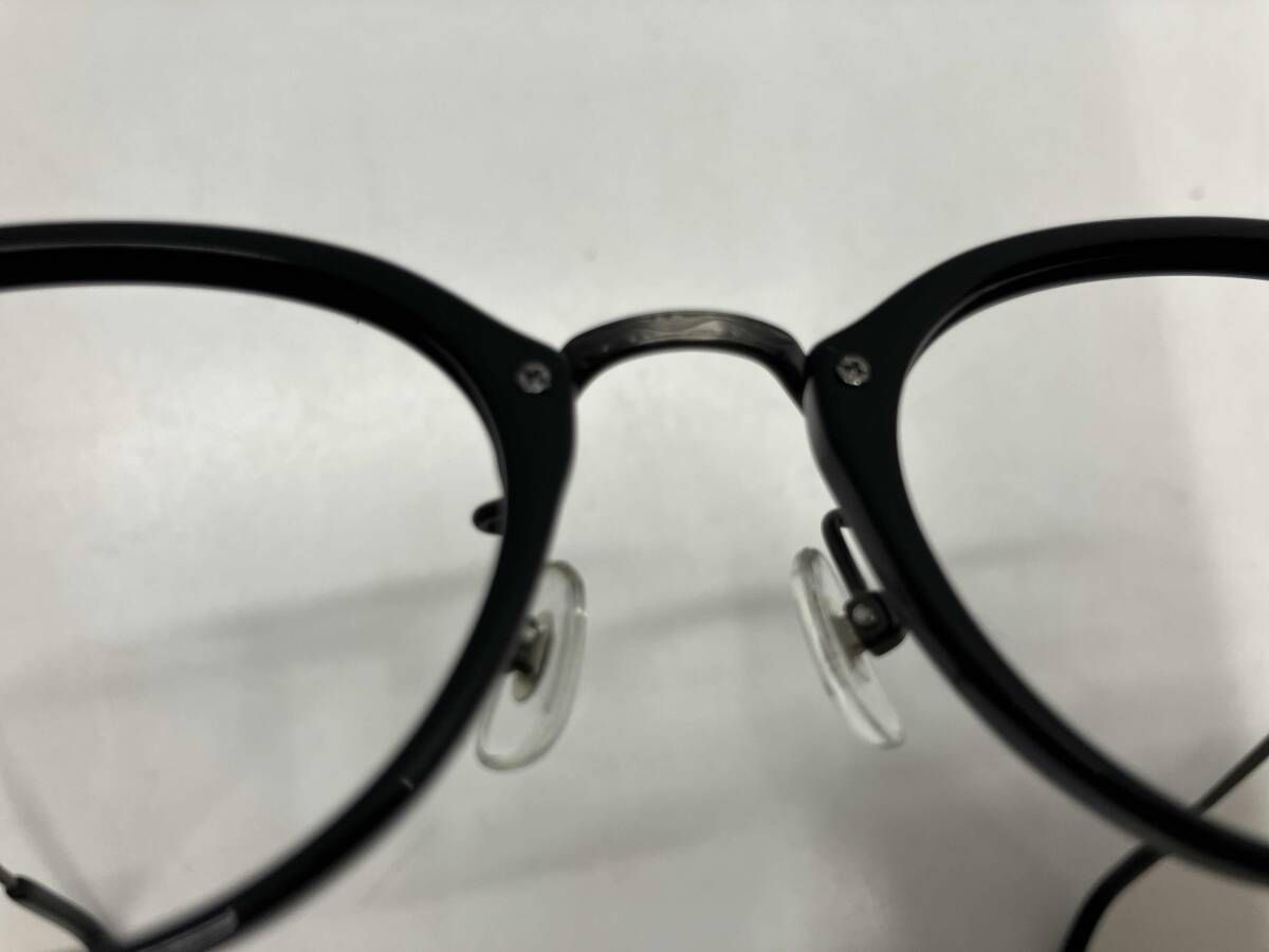  Regaro. フレームのみ ブラック GlASSTORY IKARA グラストリーイカラ その他 メガネ 老眼鏡