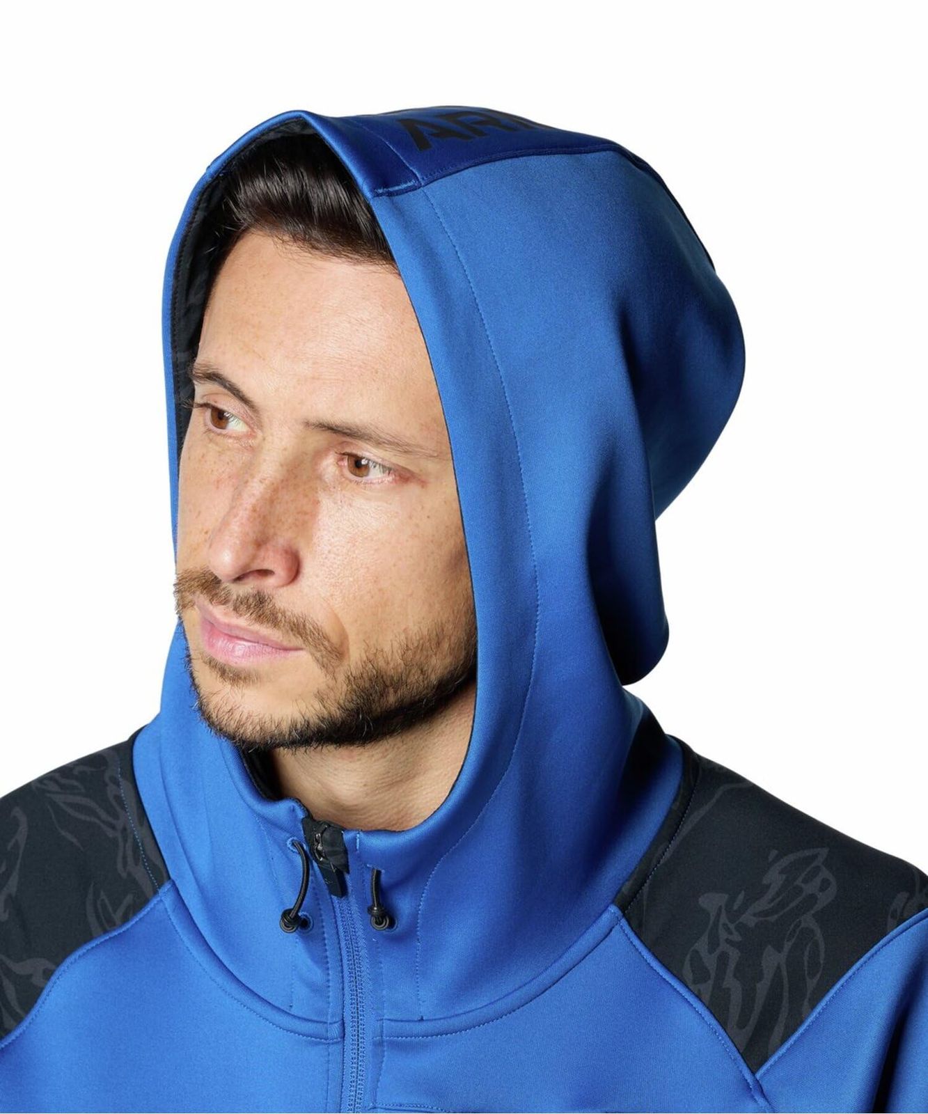 アンダーアーマー UA ARMOUR KNIT HYBRID FZ Tech Blue | SM テックブルー S