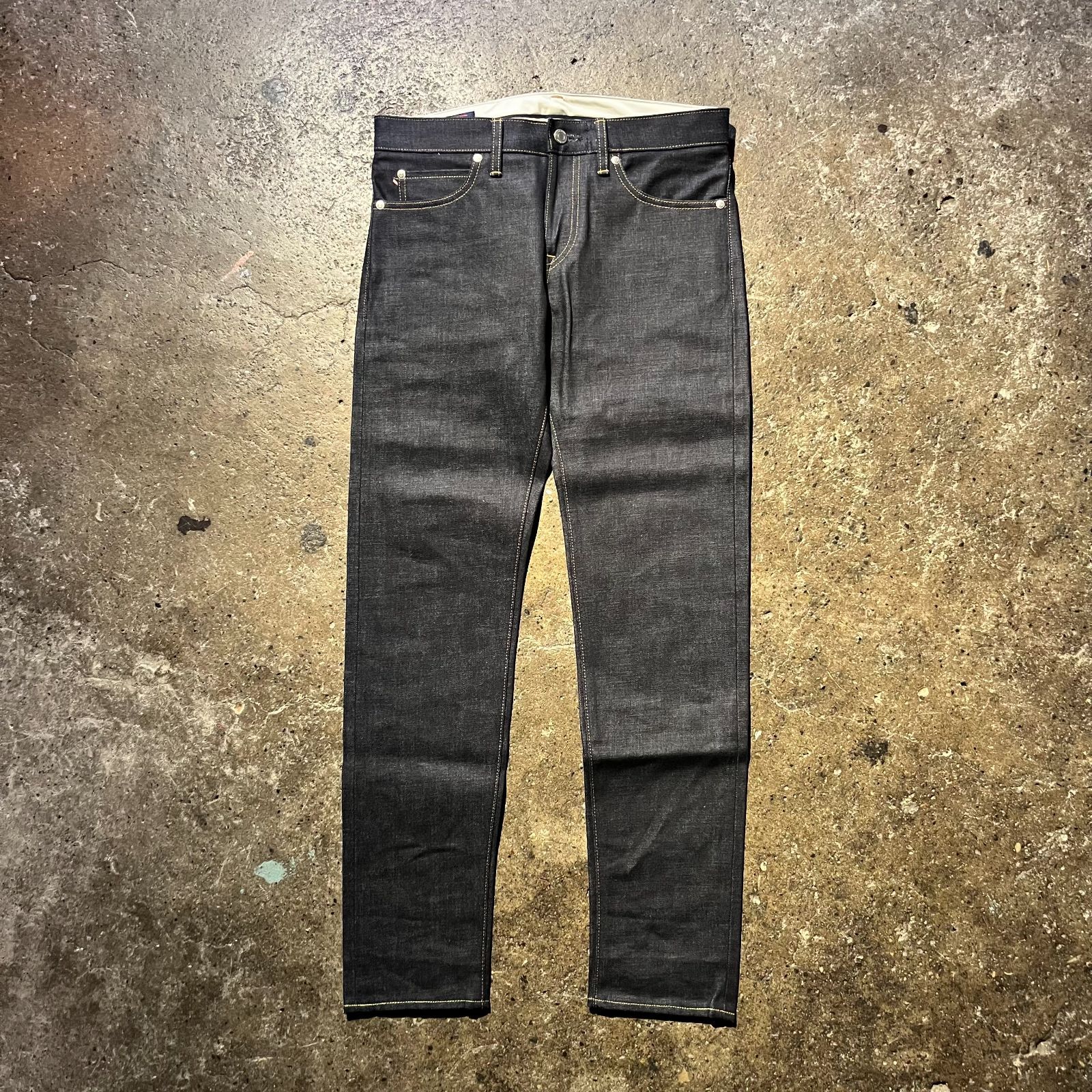 MOMOTARO JEANS #300 STANDARD SLIM 14.7oz ID 32 桃太郎ジーンズ 