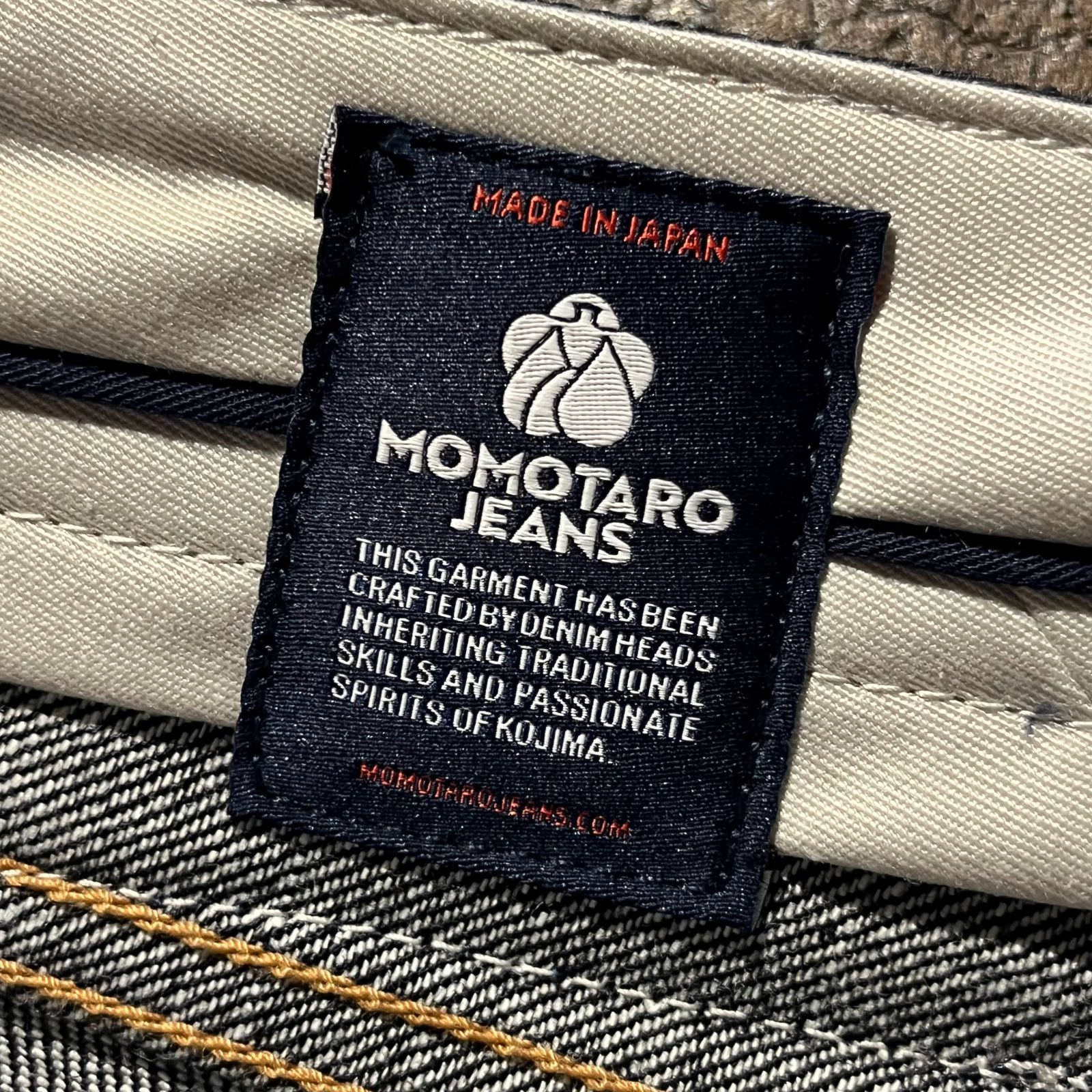 MOMOTARO JEANS #300 STANDARD SLIM 14.7oz ID 32 桃太郎ジーンズ 
